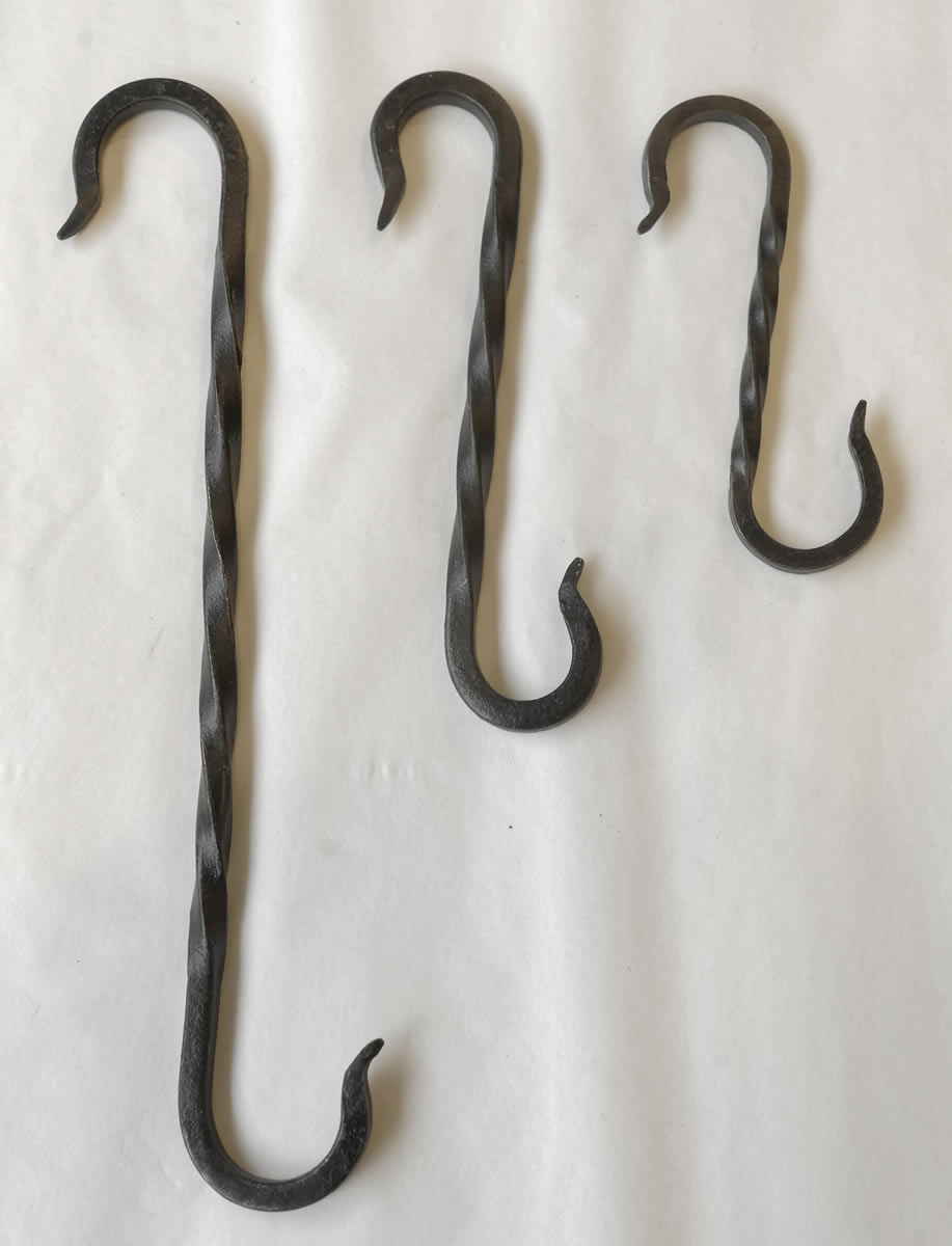 Wrought Iron Twisted S-Hook – Chloe Alberry Ltd.